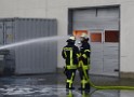 Grossbrand Halle Troisdorf Kriegsdorf Junkersring P167